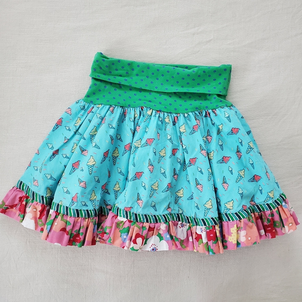 Matilda jane ice cream skirt 4t